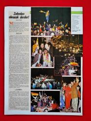 Galatasaray, Cevad Prekazi, Monaco - 22 Mart 1989 - Sayı: 33 - Gelişim Spor Dergisi Kapağı