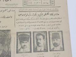 26 ARALIK 1923 İSTİKLAL MAHKEMELERİ KONULU TEVHİDİ EFKAR GAZETESİ