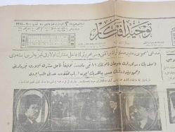 26 ARALIK 1923 İSTİKLAL MAHKEMELERİ KONULU TEVHİDİ EFKAR GAZETESİ