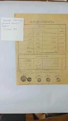 Osmanlı Dönemi Orijinal El Yazması Resmî Evrak – Osmanlıca Mahkeme / Miras Kayıt Belgesi (19. yy)