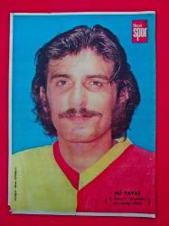 Galatasaray Ali Yavaş - Hayat Spor Dergisi Posteri - 34x25 cm