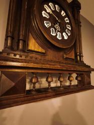 19. y.y Alman Ahşap Duvar Saati