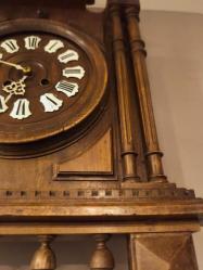 19. y.y Alman Ahşap Duvar Saati