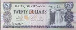 GUYANA - 20 DOLAR - ÇİL