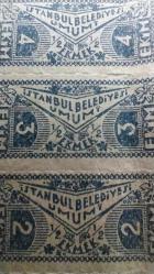 EKMEK KARNESİ.1946 YILI İSTANBUL BELEDİYESİ ÇOK ÇOK ENDER EKMEK KARTI 389