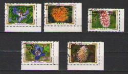 Çiçek - Flora  Temalı damgalı seri - Tematik