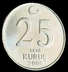 2005 25 Yeni Kuruş