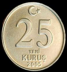 LOT.19 » 2005 25 Yeni Kuruş