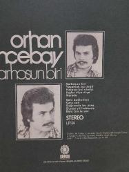 ORHAN GENCEBAY SARHOŞUN BİRİ LP PLAK