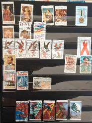 LOT.78 » Amerika Damgalı pullar lotu