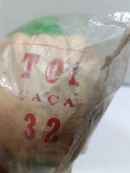 RF73----TORA YEŞİL RENK ESKİ 42 NUMARA NAYLON AYAKKABI