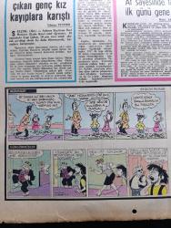 Hürriyet Gazetesi - Turkish Newspaper - 15 Mart 1972 - İstanbul Enver Çiftçi Almanya tarafından sınır dışı edilmek isteyince mahkeme kararı ile ev kadını oldu Fotoğraflar - şebekenin İstanbul kolu Başkanı Nuri Bostan MHP'li Senatör Kudret Bayhan bizim suç ortağımızdı dedi Fotoğrafı - Başbakan Nihat Erim Amerikan başkanı Nixon ile  21 Mart'ta görüşecek - Türk İş Genel Başkanı Seyfi Demirsoy emeklilik yaşı 60'a yükseltilemez dedi - kalp için en iyi tedavi yolu seks - Tarkan yazan ve çizen Sezgin Burak - gurbetteki sevgili yazan ve çizen Faruk Geç - İstanbul Ankara İzmir Radyosu Programı - gazeteci Hüsnü Zeki Söylemezoğlu vefat etti - at sayesinde tanışan çift milli binicilerimizden Tunç Çapa ile İvgen Okçuoğlu Fotoğrafı - at atçılık ve at yarışları - vagonlar köprüde asılı kalınca korkunç bir kaza ucuz atlatıldı Fotoğrafı - bizimkiler çizen Sezgin Burak Karikatür - Güngörmüşler karikatür - Dedektif Nik karikatür - sağlık Bakanı Cevdet Aykanın Tıp bayramında sağlık hizmetlerinden şikayeti