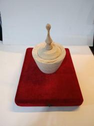 HAM AĞAÇTAN EL YAPIMI ÖZEL TASARIM AHŞAP KUTU ŞEKERLİK