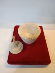 HAM AĞAÇTAN EL YAPIMI ÖZEL TASARIM AHŞAP KUTU ŞEKERLİK