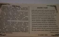 23 Şubat 2006-Orijinal Takvim Yaprağı-Doğum Günü-Söz,Nişan,Nikâh,Düğün ve Önemli Günler Hediyesi-Bizim Anadolu Takvimleri-Ayet-Hadis(Mu'minun:52)(Peygamberimiz(s.a.v.)Efendimizin Hendek Gazvesi)-Arif,Hacer-Beş İlke-Sessiz Gemi