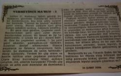 26 Şubat 2006-Orijinal Takvim Yaprağı-Doğum Günü-Söz,Nişan,Nikâh,Düğün ve Önemli Günler Hediyesi-Bizim Anadolu Takvimleri-Ayet-Hadis(Zümer:22)(Ermeniler,Karabağ ve Hocalı'da katliam yaptı(1992))-Avni,Hafsa-Vermeyince Ma'bud-I