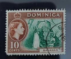 LOT.15 » İngiliz sömürgesi Dominik- 1953 - damgalı