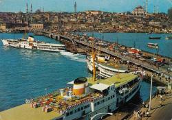 İstanbul Muhtelif Görünümler Karaköyden Köprü