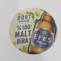 EFES PİLSEN BİRA BARDAK ALTI