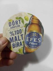 EFES PİLSEN BİRA BARDAK ALTI