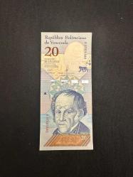 Venezuela 20 Boliva 2018