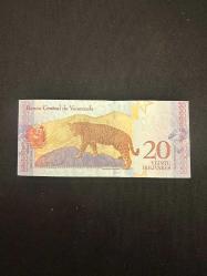 Venezuela 20 Boliva 2018