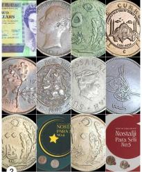 Dünya Osmanlı Cumhuriyet Kağıt ve Madeni Paraları