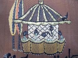 OSMANLI DÖNEMİ EL İŞLEME DUVAR PANOSU