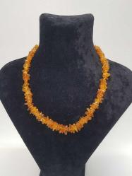 ANTİKA DAMLA KEHRİBAR KOLYE - GERDANLIK