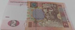 2013 UKRAYNA 2 GRİVNA ORİJİNAL KAĞIT PARASI ÇİL C39367861 NADİRDİR