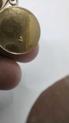 ALTIN KAPLAMA DARPHANE ''FİYONKLU ATATÜRK ROZETİ'' ,ÇOK ENDER 393