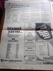 Hürriyet Gazetesi - Turkish Newspaper - 15 Ağustos 1974 - eczacı Fazıl Soysal Yavuz için 250 bin lira bağışladı - Yunanistan NATO'dan askerini çekti - güvenlik konseyi Türkiye'nin kınanması teklifini reddetti - Omorfo cephesinde İngiliz ve fin askerleri mehmetçik'ten kaçıyor - Türk Jetleri Lefkoşe radyosunu susturdu - Mehmetçik Serdarlı ve Meriçe girdi - Hedef Magosa ve Omorfo - Bülent Ecevit amacımız adada bağımsız Kıbrıs'ı denge içinde kurmaktır dedi - Deniz Baykal gece yarın bir başka gün olacak dedi - Bursa fuar aile gazinosu Gönül Yazar Murat Soydan Ayla Algan Bedia Akartürk ayrıca Sadri Alışık - Kıbrıs'ta esir ve rehine soydaşlarımız - Kahraman mehmetçikleri temizleme harekatı sırasında görüyorsunuz Fotoğrafı - Kıbrıs Rum yönetimi yardımcısı Klerides yalvarmaya başladı - Hikmet Bil eski Kıbrıs Türk'tür Cemiyeti başkanıydı Fotoğrafı - Philips radyo - Turan Güneş ve Rauf Denktaş istirahate çekildi fotoğraf - trakya'da sınır kapıları açık - Bugün Miraç kandili