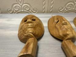 3 adet tiyatro maskesi