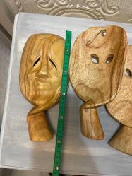 3 adet tiyatro maskesi