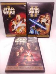 STAR WARS - ( 3 DVD ) - I II III üçleme The Phantom Menace, Attacks of Clones, Revenge Of The Sith