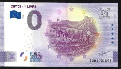 ** AVRUPA  BİRLİĞİ ( ÇİFTÇİ - 1  LIVRE - 0  EURO  ) 2022 * HATIRA - ÇİL