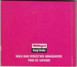 MİLLİYET WALK-MAN DERGİSİ MİCHAEL JACKSON KİTAPÇIĞI 8,5x9,5 cm.