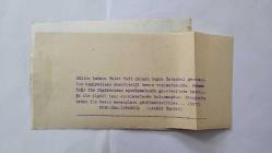 TÜRKİYE CUMHURİYETİ KÜLTÜR  ve TURİZM ESKİ BAKANI, ŞAİR TALAT SAİT HALMAN'IN ORİJİNAL FOTOĞRAFI - 18 x 12 cm EBADINDA - TALAT SAİT HALMAN, İSTANBUL GAZETECİLER CEMİYETİNDE DÜZENLEDİĞİ BASIN TOPLANTISINDA KONUŞURKEN ÇEKİLMİŞ BİR KARE (GARBİS ÖZATAY)