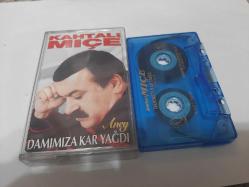 KAHTALI MIÇE DAMIMIZA KAR YAĞDI  CAM BASKI