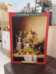 Puzzle - Castorland 1000 Parça Quiet Life With Grapes and Jugs, Jozsef Borsos