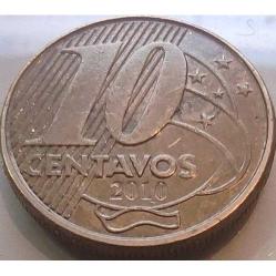 Brezilya 10 centavos, 2010 Ça