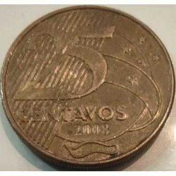 Brezilya 25 centavos, 2008