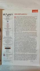 ALTYAZI AYLIK SİNEMA DERGİSİ - ŞUBAT 2006 SAYI: 47  STEVEN SPIELBERG - NEJAT İŞLER - KEREM ALTUĞ - LEVENT KAZAK - EZEL AKAY - JAMES MANGOLD - TERRENCE MALICK - WOODY ALLEN - GEORGE CLOONEY - MURATHAN MUNGAN - ESER SELEN - NEZAKET EKİCİ - PERI JOHNSON - ENİS KÖSTEPEN - BERKE GÖL - DOĞU YÜCEL - FIRAT YÜCEL - ÖVGÜ GÖKÇE - NADİR ÖPERLİ - BERNA KULELİ - YEKTA KOPAN  2005’TE SİNEMA EN İYİLER EN KÖTÜLER - İYİ GECELER İYİ ŞANSLAR - SINIRLARI AŞMAK JOHNNY CASH’İN YÜRÜYÜŞÜ - JARHEAD SAVAŞAMAYAN ASKERLER - BAĞIMSIZ BAĞIMLILIĞI !F İSTANBUL - ÇALINTI GÖZLER - HACİVAT KARAGÖZ NEDEN ÖLDÜRÜLDÜ - MÜNİH - MAÇ SAYISI - AİLE BAĞLARI - AŞK VE GURUR - KURTLAR VADİSİ IRAK - BİR GEYŞANIN ANILARI - D@BBE - UMUT GÜZELDİR - AEON FLUX - BEYZA’NIN KADINLARI - YENİ DÜNYA - İLK AŞK - ORGANİZE İŞLER - ANLAT İSTANBUL - AVRUPA AVRUPA’YI ARIYOR - GÖRÜNTÜ DOKUNMANIN DİŞİL DİNAMİĞİ - DVD YEDEKLERİ YEDİ - OLAĞANÜSTÜ HİKAYELER - KAPI KOMŞUSU - BENİM GÜZEL IDAHO’M - EVET - GEÇMİŞİN GÖLGESİNDE  -  TAM TAKIM EKSİKSİZ 96 SAYFA