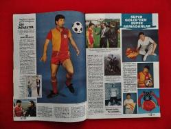 Tv'de Yedigün Gong Dergisi - 30 Mayıs 1988 - Sayı: 22 - Tanju Çolak, Galatasaray, Cem Duna, Demet Akbağ, Ahmet Altan, Nazan Şoray, Necla Nazır, Kadir İnanır, Ajda Pekkan, Cüneyt Arkın