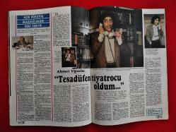 Tv'de Yedigün Gong Dergisi - 30 Mayıs 1988 - Sayı: 22 - Tanju Çolak, Galatasaray, Cem Duna, Demet Akbağ, Ahmet Altan, Nazan Şoray, Necla Nazır, Kadir İnanır, Ajda Pekkan, Cüneyt Arkın