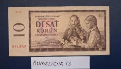 Avrupa-Çekoslovakya-10 Korun-1960 Yılı-ÇÇT-
