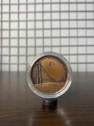 1915 Çanakkale Köprüsü Hatıra Para Sertifikalı 2022 (Bronz)