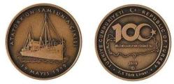 Atatürk'ün Samsuna Çıkışının 100. Yılı Sertifikalı 2019 (Bronz)
