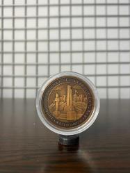 Gaziantep’e Gazilik Unvanının 100.Yılı Hatıra Para Sertifikalı 2021 (Bronz)