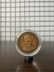 İmadeddin Nesimi Doğumunun 650. Yılı Hatıra Para Sertifikalı 2019 (Bronz)